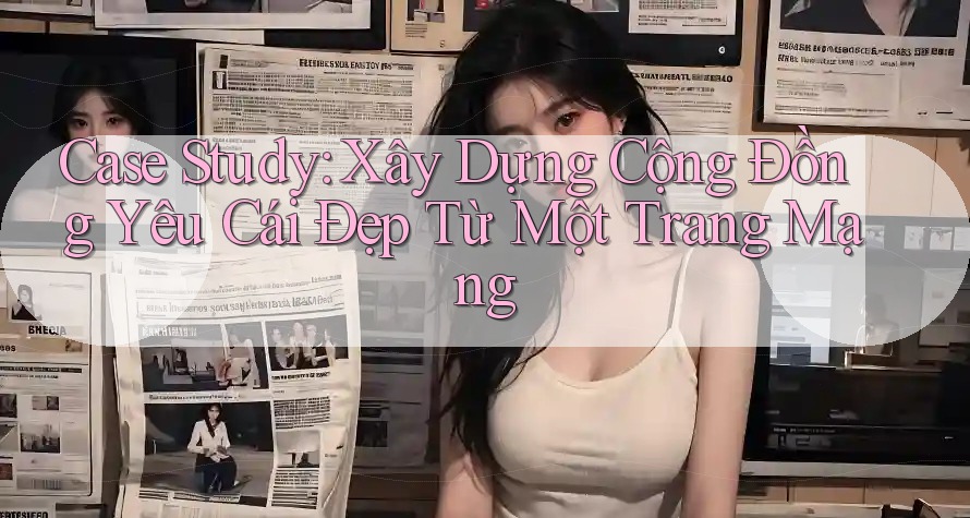 Case Study: Xây Dựng Cộng Đồng Yêu Cái Đẹp Từ Một Trang Mạng