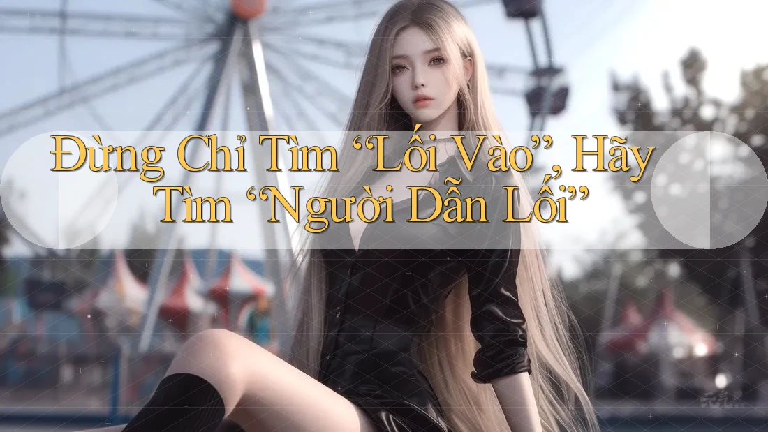 Đừng Chỉ Tìm “Lối Vào”, Hãy Tìm “Người Dẫn Lối” Đừng Chỉ Tìm “Lối Vào”, Hãy Tìm “Người Dẫn Lối”