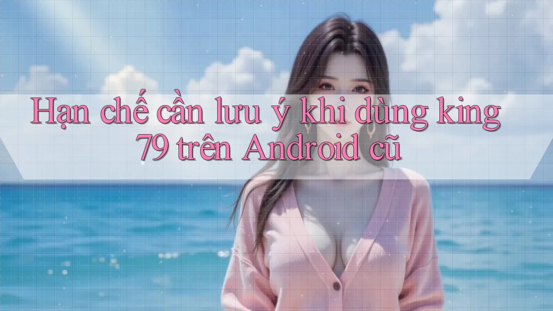 Hạn chế cần lưu ý khi dùng king79 trên Android cũ Hạn chế cần lưu ý khi dùng king79 trên Android cũ