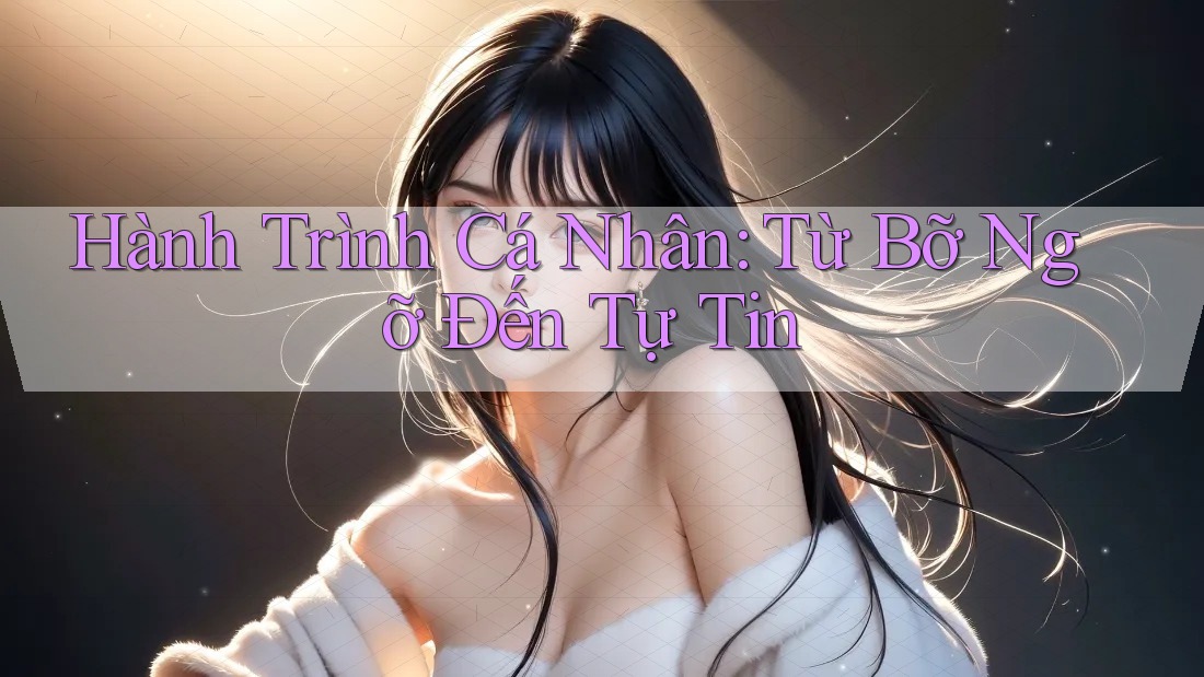Hành Trình Cá Nhân: Từ Bỡ Ngỡ Đến Tự Tin Hành Trình Cá Nhân: Từ Bỡ Ngỡ Đến Tự Tin