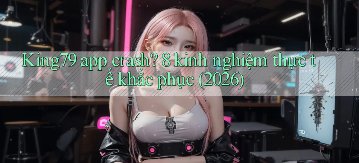King79 app crash 8 kinh nghiệm thực tế khắc phục (2026)