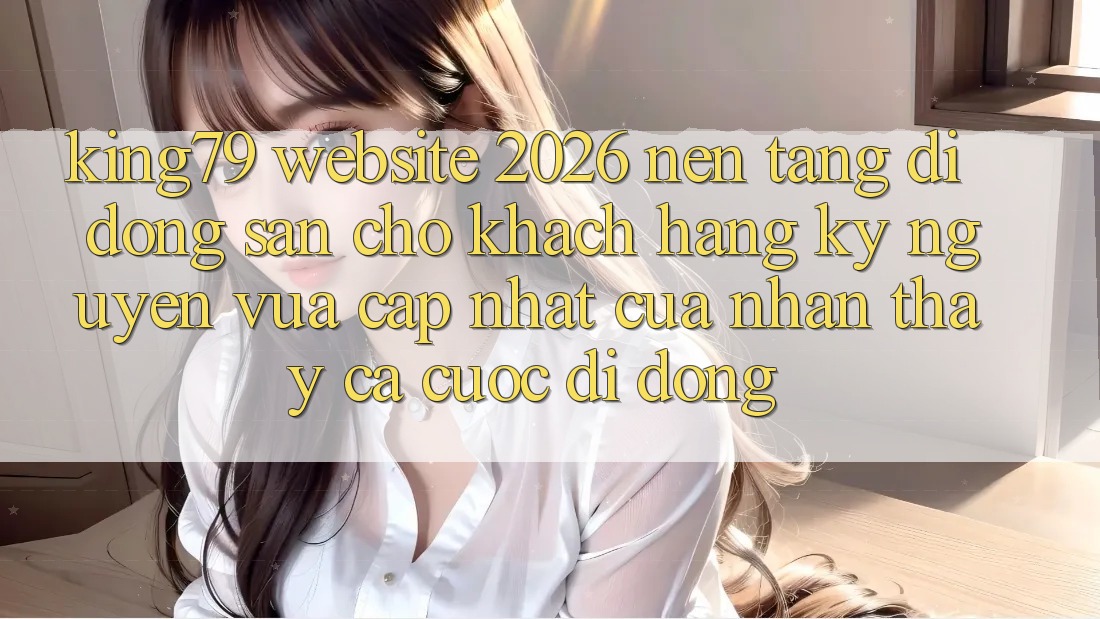 King79 - Website 2026 - Nền tảng di động Sẵn Cho Khách hàng: Kỷ Nguyên Vừa cập nhật Của Nhận thấy Cá Cược Di Động King79 - Website 2026 - Nền tảng di động Sẵn Cho Khách hàng: Kỷ Nguyên Vừa cập nhật Của Nhận thấy Cá Cược Di Động