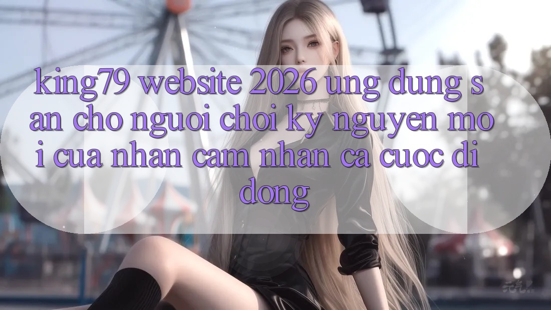 King79 - Website 2026 - Ứng dụng Sẵn Cho Người Chơi: Kỷ Nguyên Mới Của Nhận cảm nhận Cá Cược Di Động