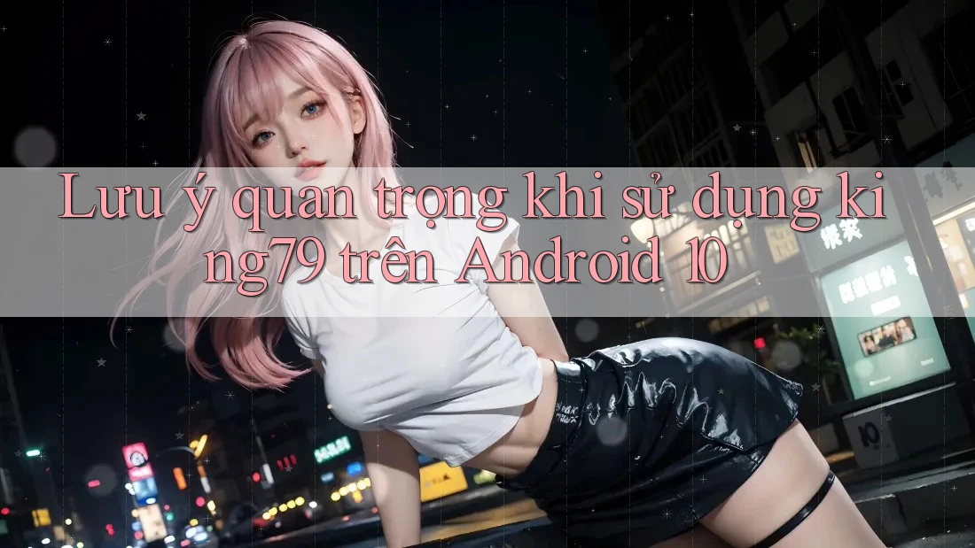 Lưu ý quan trọng khi sử dụng king79 trên Android 10 Lưu ý quan trọng khi sử dụng king79 trên Android 10