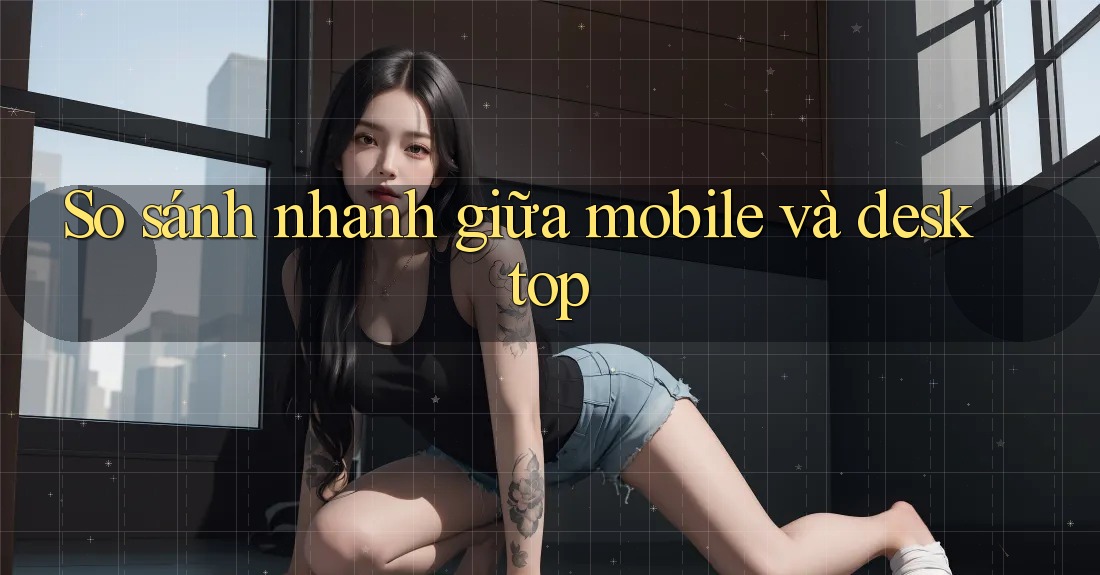 So sánh nhanh giữa mobile và desktop So sánh nhanh giữa mobile và desktop