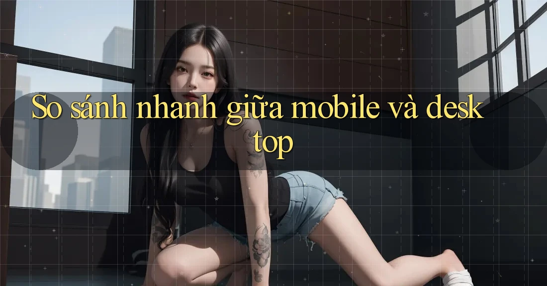 So sánh nhanh giữa mobile và desktop So sánh nhanh giữa mobile và desktop