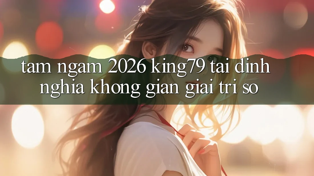 Tầm Ngắm 2026: King79 Tái Định Nghĩa Không Gian Giải Trí Số Tầm Ngắm 2026: King79 Tái Định Nghĩa Không Gian Giải Trí Số